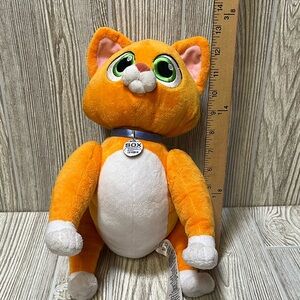 Disney Store Sox Orange Cat Buzz Lightyear Plush Stuffed Poseable Soft Toy Pixar